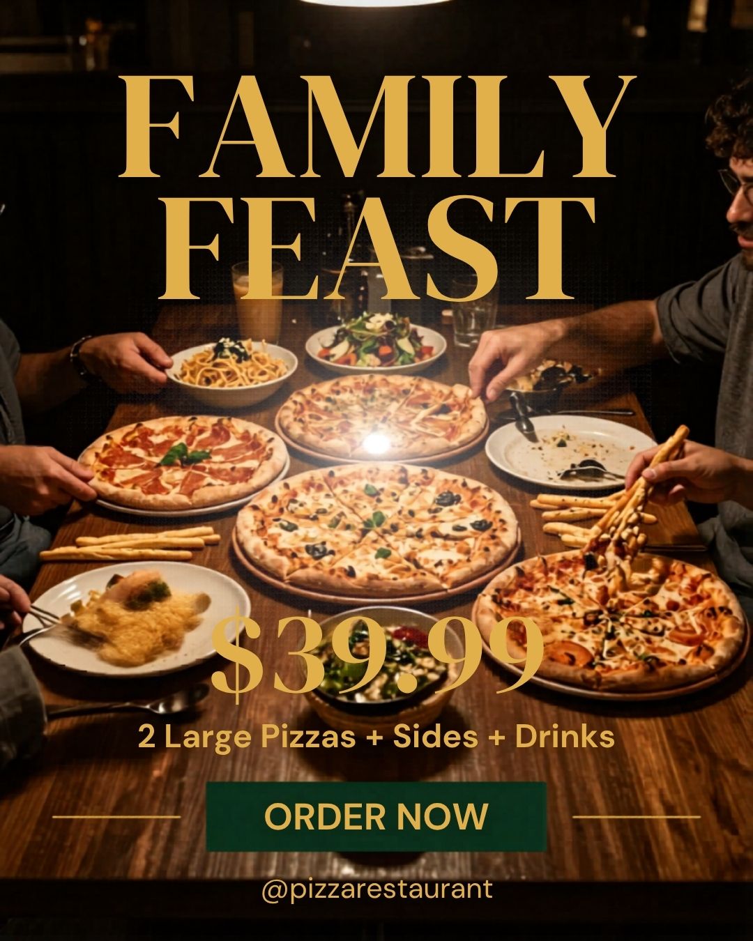 Italian Restaurant Social Media Kit