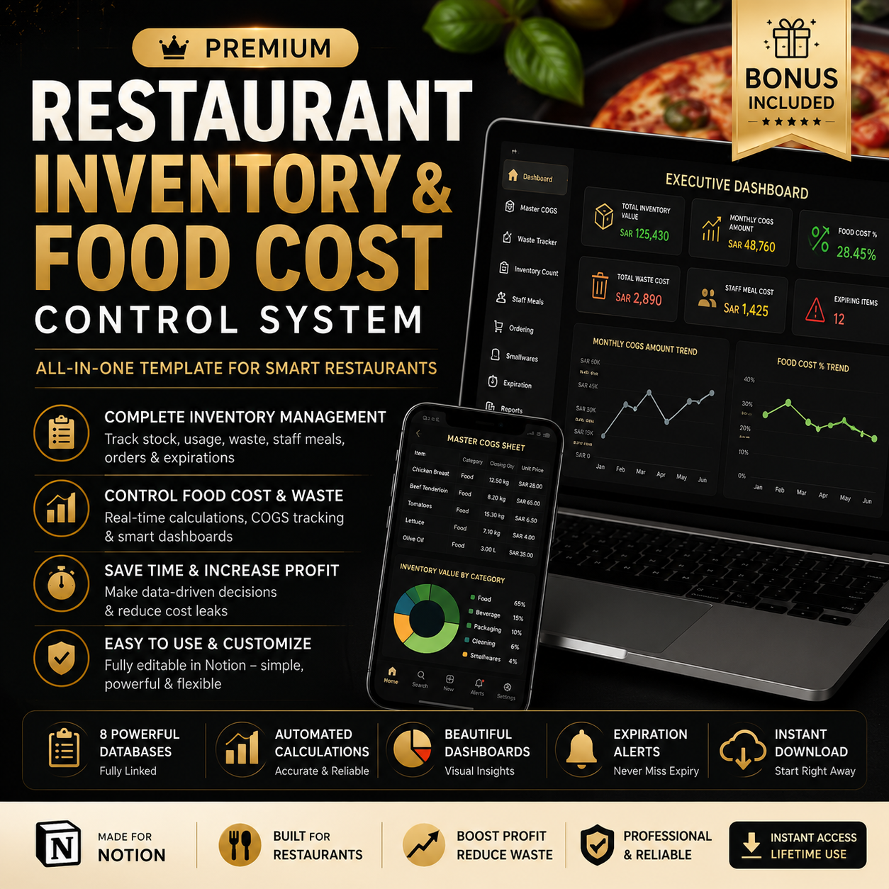 Italian Restaurant Social Media Kit