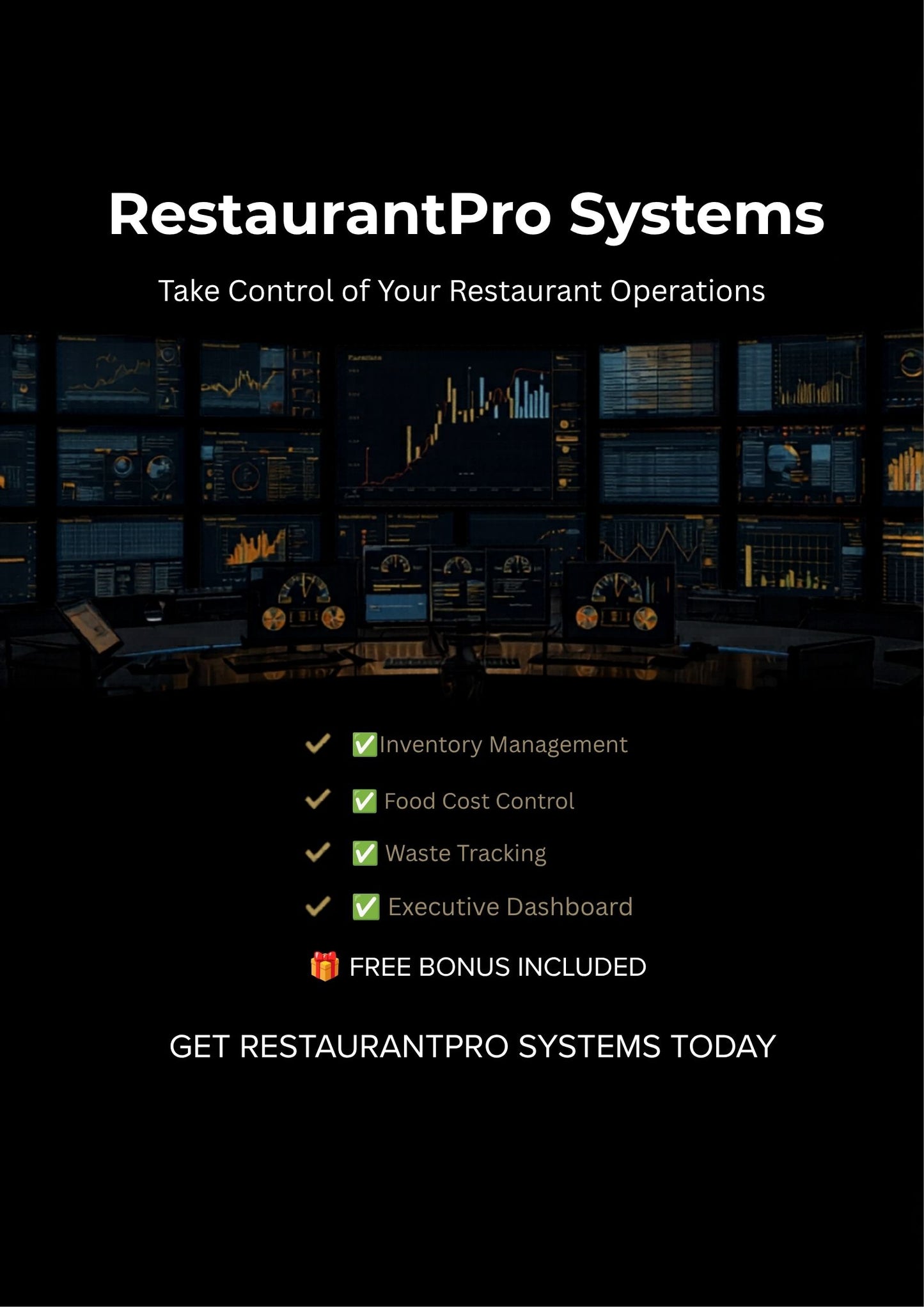 Restaurant Inventory & Food Cost Control System