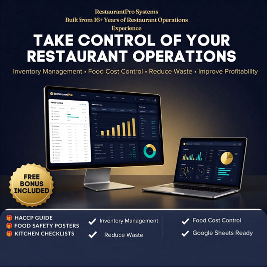 Restaurant Inventory & Food Cost Control System